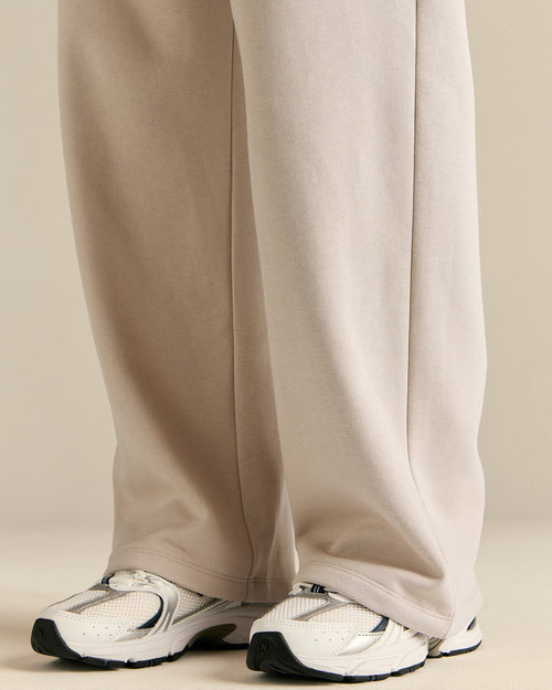 Comfort Cozy Straight Leg Joggers | Stone