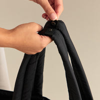All Day Puffer Tote Bag | Black