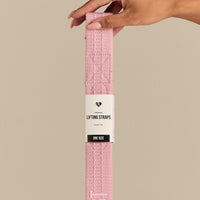 Silicone Lifting Straps | Sweet Pink