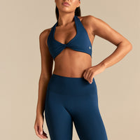 Essential Flared Leggings | True Navy