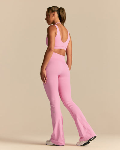 Power Double Layer Halter Bra | Candy Pink (4/6)