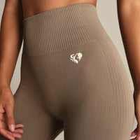 Power Seamless Leggings | Taupe Grey