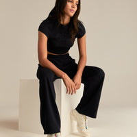 Comfort Lightweight Sweat Squad Joggers | Black