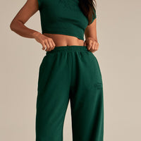 Comfort Lightweight Sweat Squad Joggers | Emerald