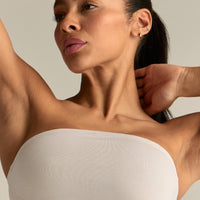 Define 2.0 Seamless Longline Bandeau Bra | Stone