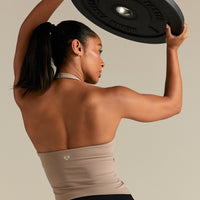 Essential Halter Tank | Buff