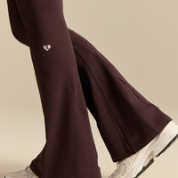Power High Waist Flared Leggings | Cafe Noir