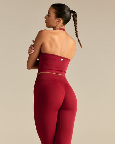 Define 2.0 Seamless Halter Tank | True Red