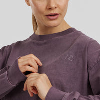 Comfort Oversized Long Sleeve T-Shirt | Vintage Dusk