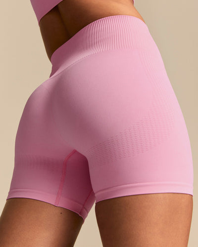 Power Enhanced High Waist Shorts | Candy Pink (4/6)