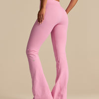 Power High Waist Flared Leggings | Candy Pink (4/6)