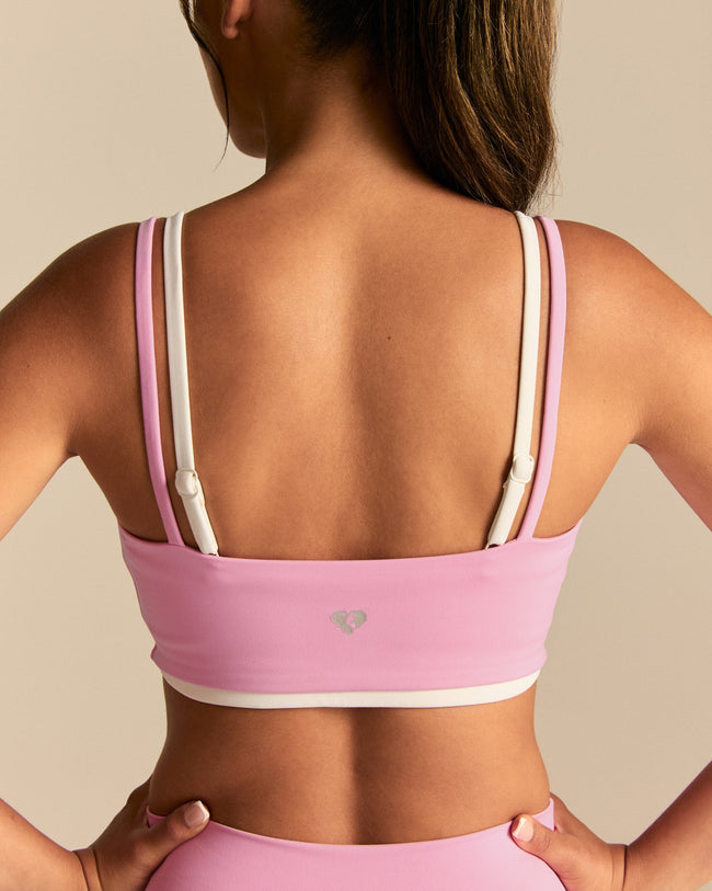 Essential Double Layer Bra | Candy Pink (4/6)
