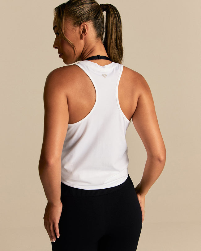 Lightweight Loose Fit Tank | White (4/6)
