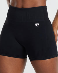 Power Seamless Shorts | Black