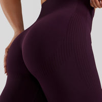 Power Seamless Leggings | Midnight Plum