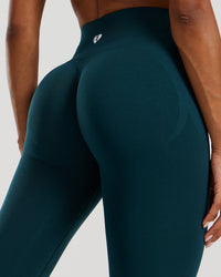 Define 2.0 Seamless Scrunch Leggings | Dark Moss