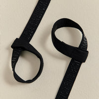 Silicone Lifting Straps | Black