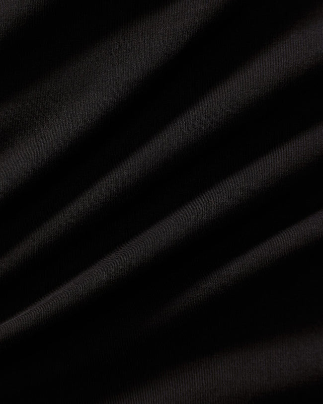 Cotton Contour Short Sleeve T-Shirt | Black