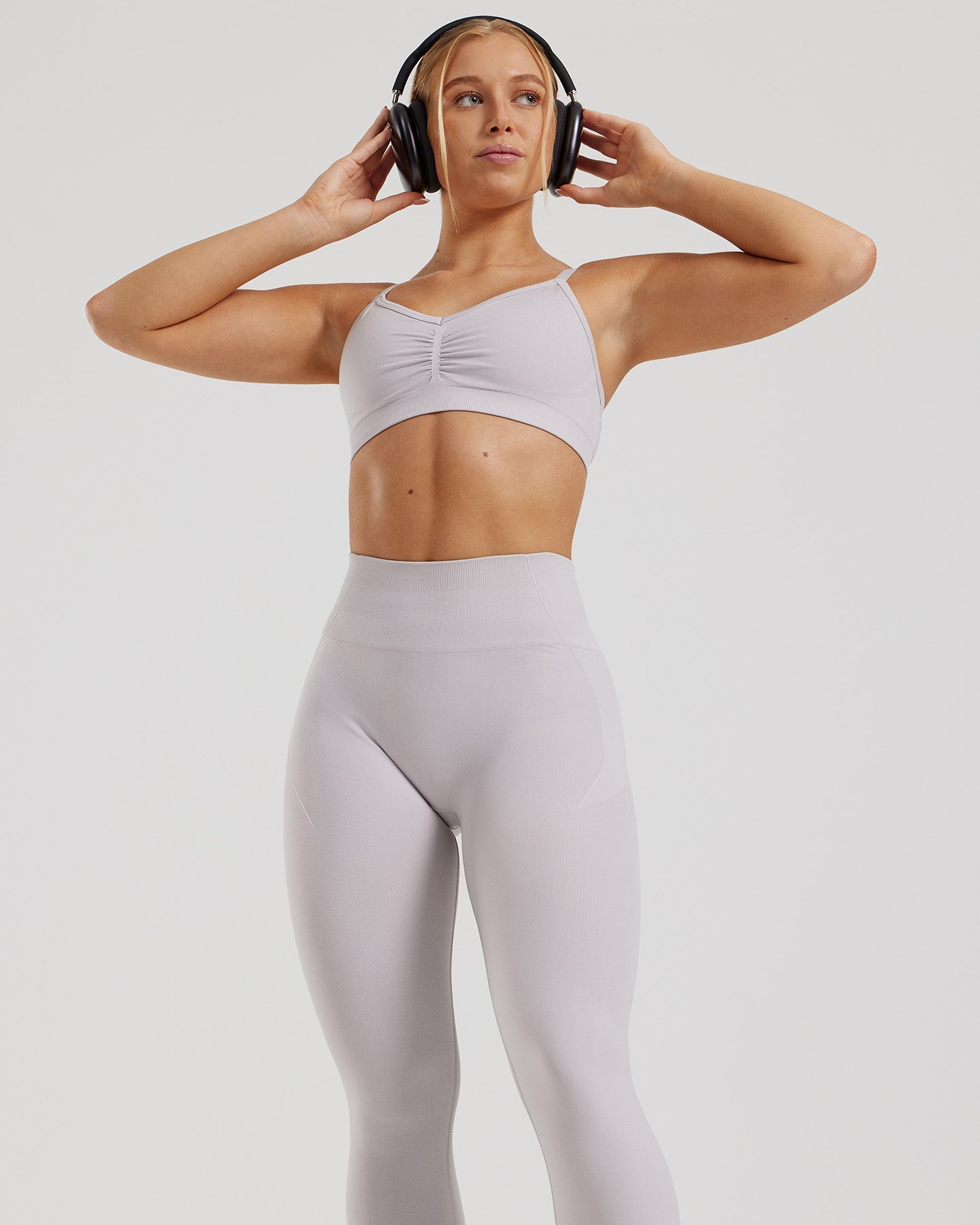Define 2.0 Seamless Scrunch Bralette | Steel Grey