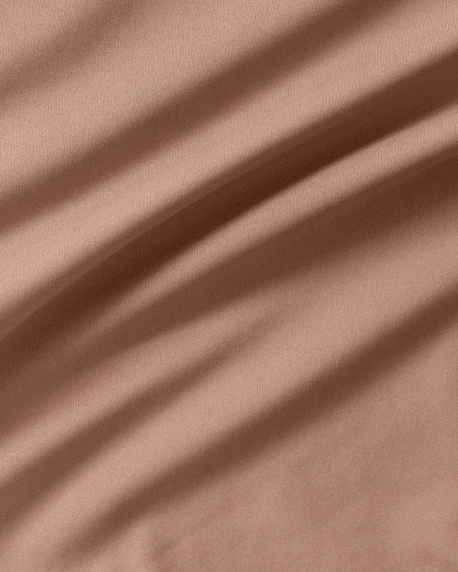 Essential High Waist Flared Leggings | Mauve Taupe