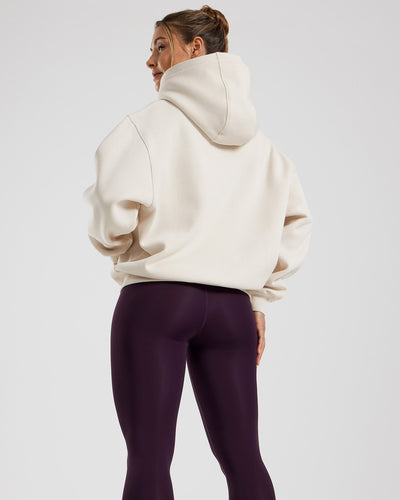 Comfort Oversized Hoodie - Off White | Women's Best