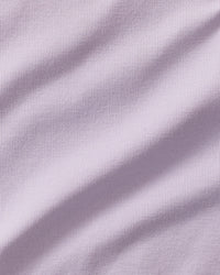 Motion Seamless Open Back Short Sleeve Crop Top | Cool Lilac