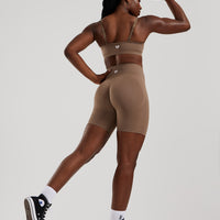 Define 2.0 Seamless Scrunch Bralette | Caribou