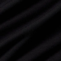 Smooth Contour Midi Short Sleeve T-Shirt | Black