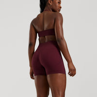 Motion Seamless Shorts | Dark Cherry
