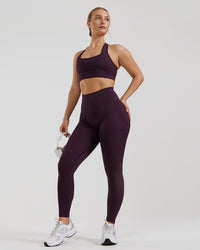 Motion Seamless Leggings | Midnight Plum