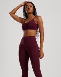 Define 2.0 Seamless Scrunch Leggings | Dark Cherry