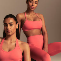 Define 2.0 Seamless Racer Back Bra | Sunlit Coral