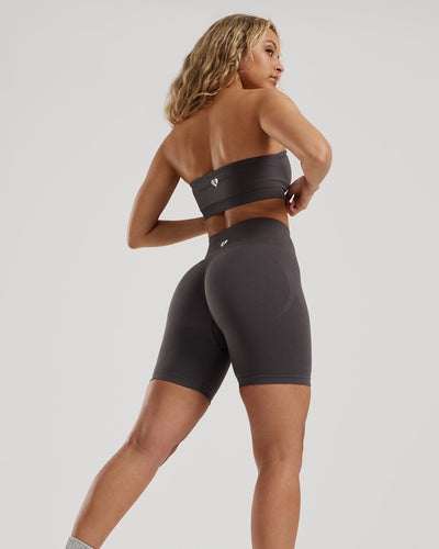 Define 2.0 Seamless Bandeau Bra | Graphite