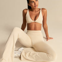 Power Reversible Twist Bra | Off White