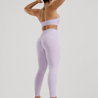 Motion Seamless Halter Bra | Cool Lilac