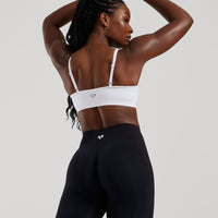 Define 2.0 Seamless Scrunch Bralette | White