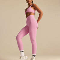 Power Enhanced High Waist Leggings | Candy Pink (6/6)