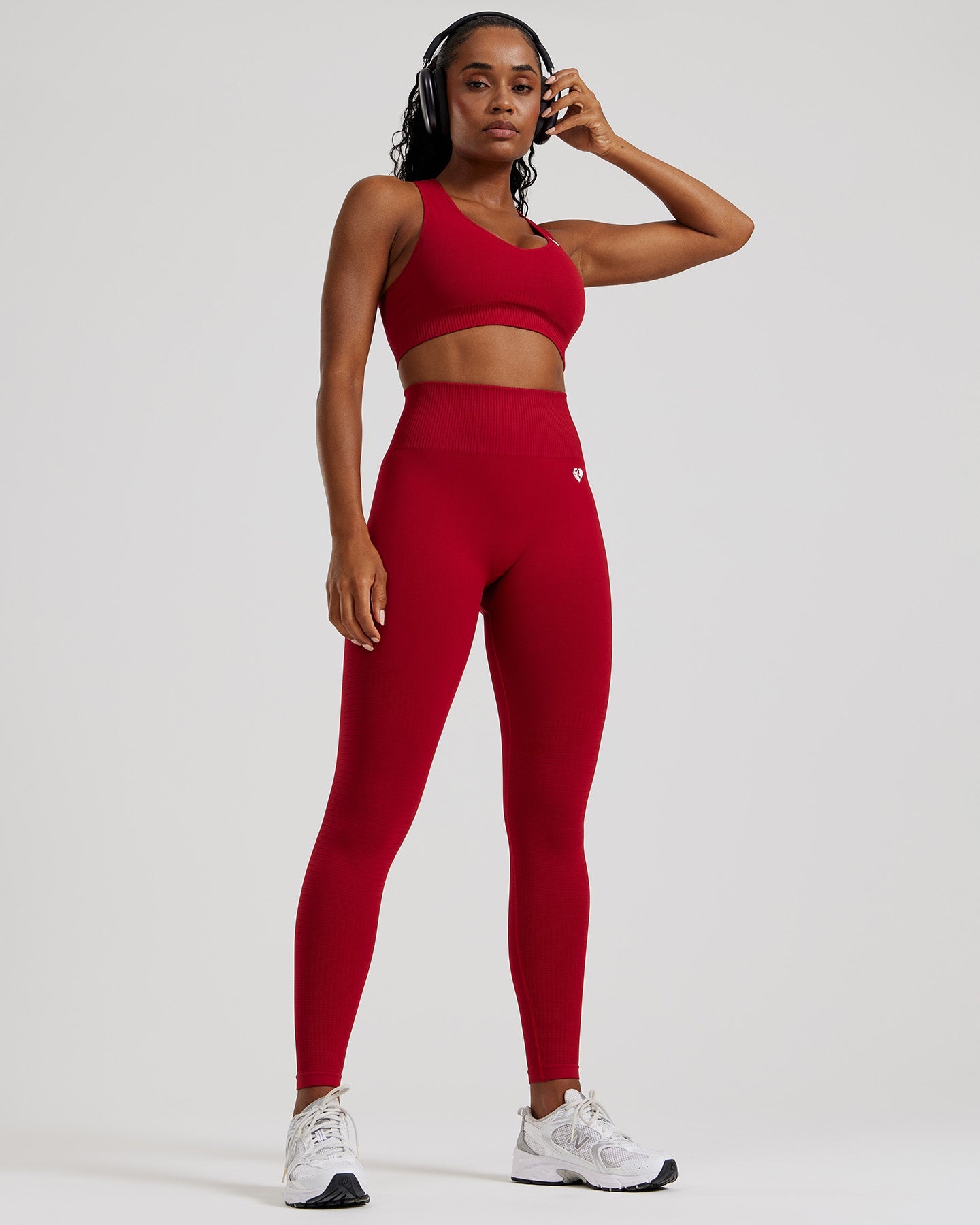 Power Seamless Sweetheart Bra | Chilli Red