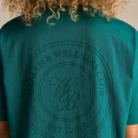 Comfort WB Logo Oversized Short Sleeve T-Shirt | Eden Green