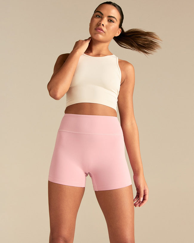 Essential Crop Tank Top | Coconut White