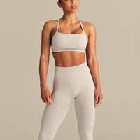 Define 2.0 Seamless Racer Back Bra | Stone