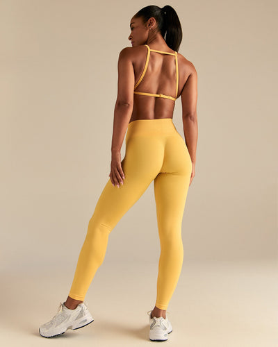 Define 2.0 Seamless High Neck Backless Bra | Mango