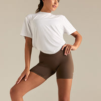 Comfort Oversized Hook Up T-Shirt | White