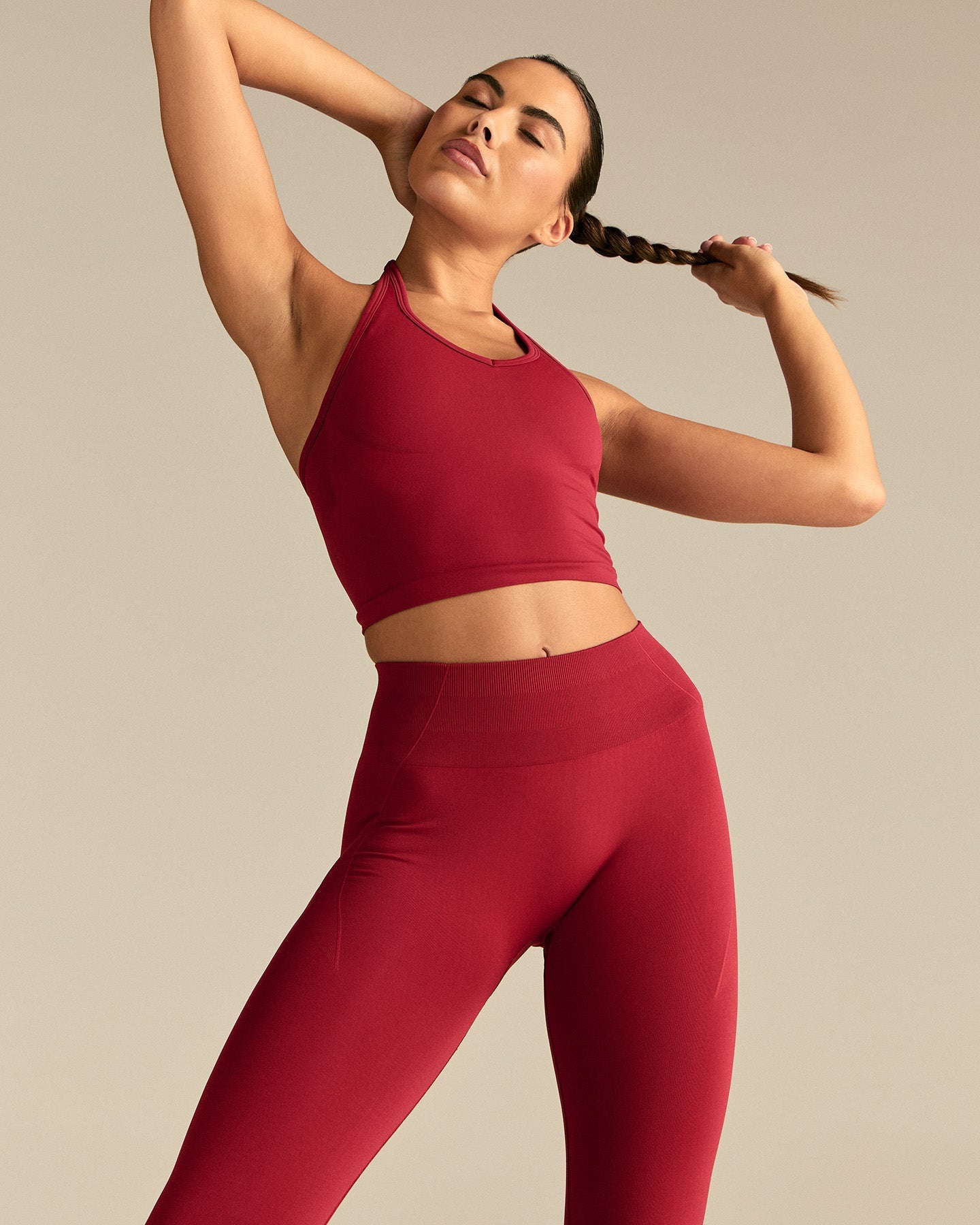 Define 2.0 Seamless Halter Tank | True Red