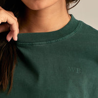 Comfort Summer Sweat Squad Graphic T-Shirt | Vintage Emerald