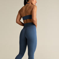 Motion Seamless Halter Bra | Blueberry