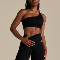 Power Seamless Scrunch Leggings | Black