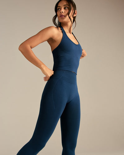 Define 2.0 Seamless Halter Tank | True Navy