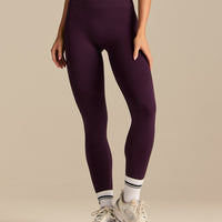 Power Enhanced High Waist Leggings | Blackberry (1/6)