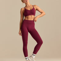 Define 2.0 High Waist Scrunch Leggings | Deep Berry (2/6)